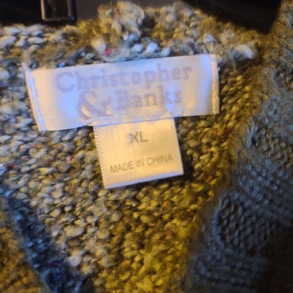 Christopher  banks Cardigan  hoodie - Picture 3 of 3